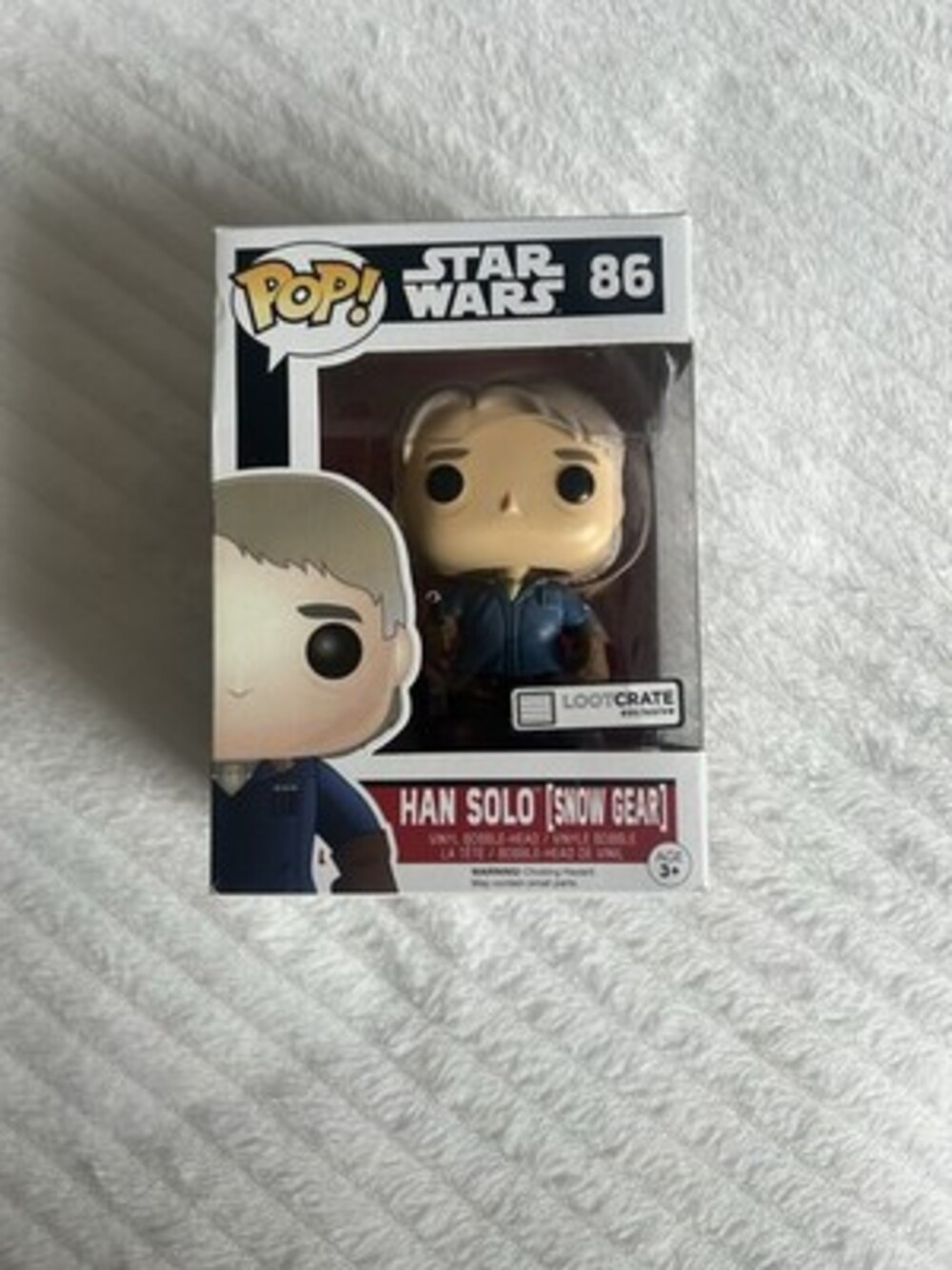 Funko Pop Star Wars Han Solo 86 Blue Collectible